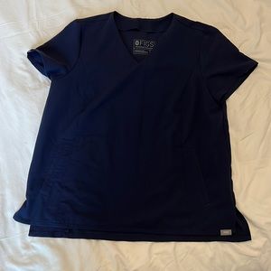 Navy Figs Top